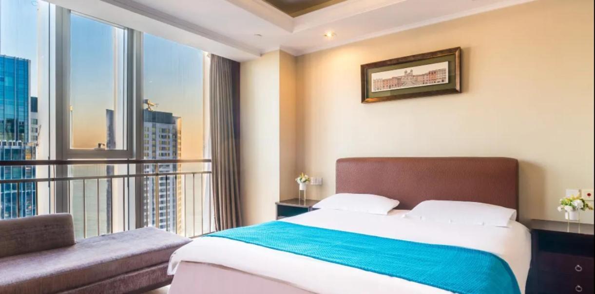 Qingdao Jinshan We+ Holiday Apartment Exteriér fotografie