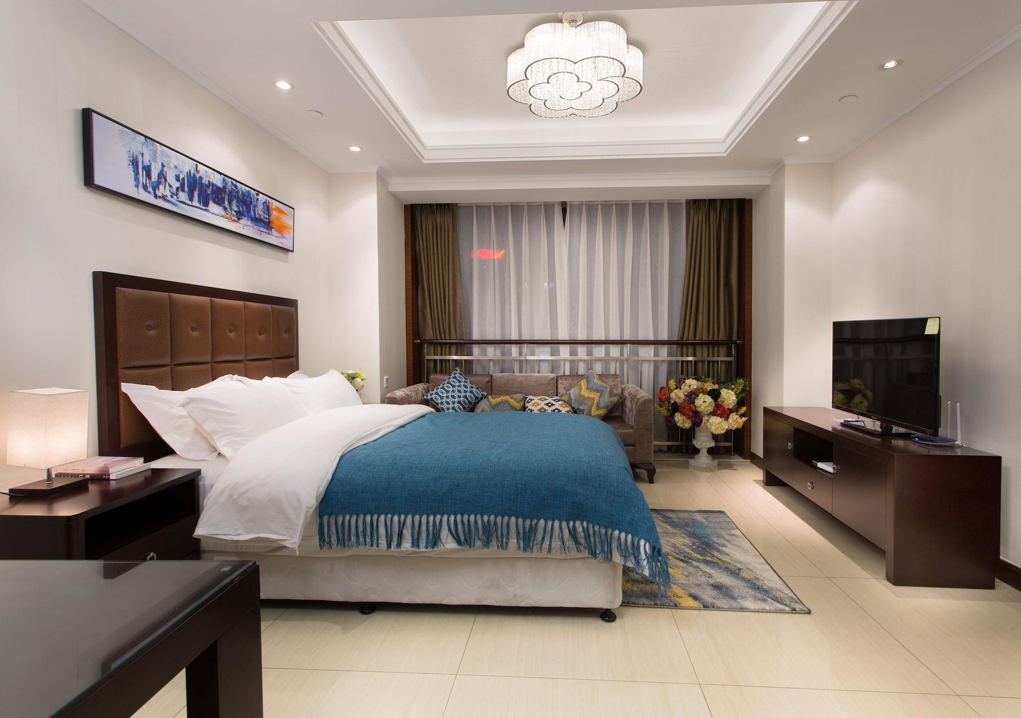 Qingdao Jinshan We+ Holiday Apartment Exteriér fotografie